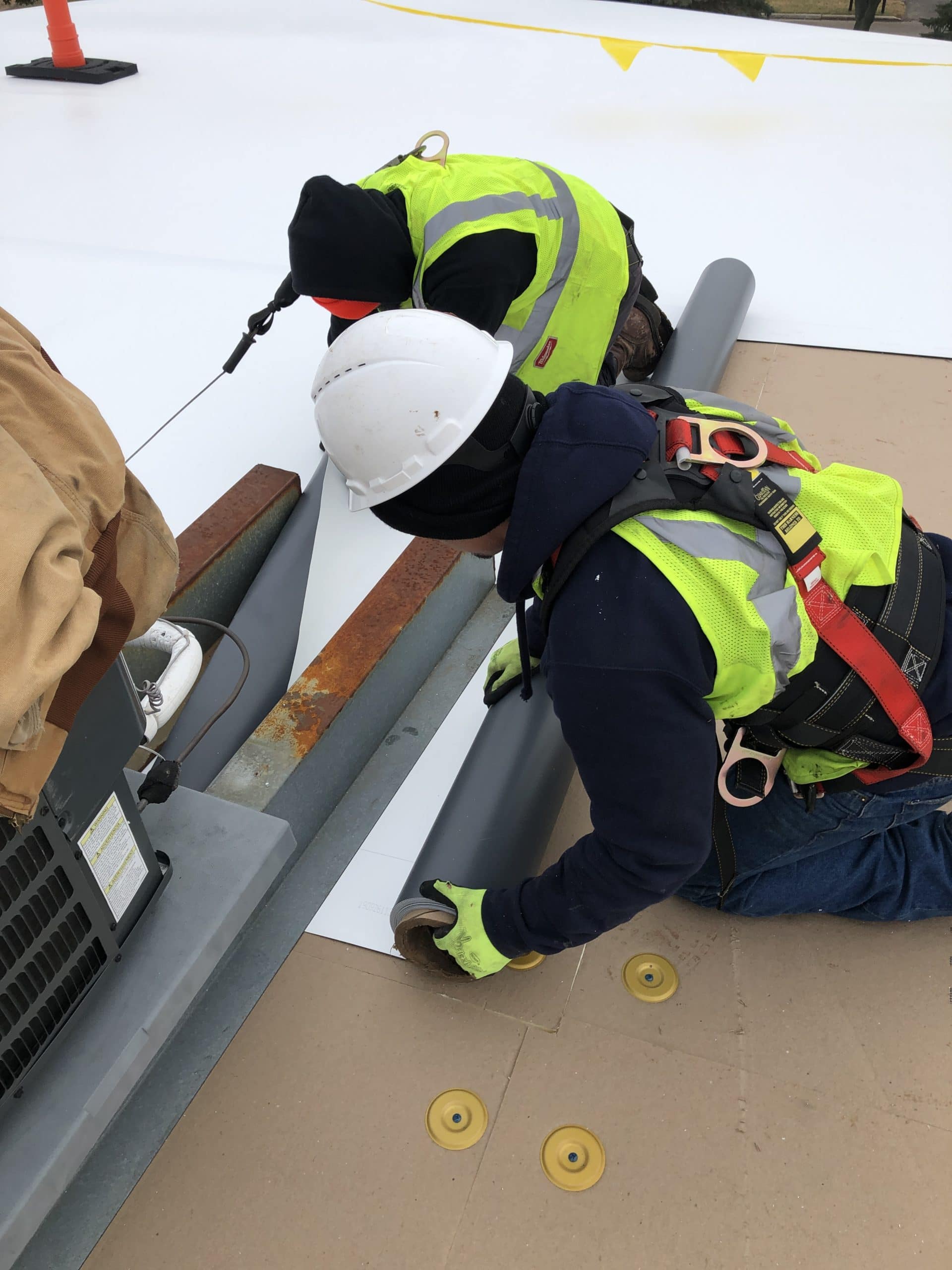 Commercial Roofing Contractors Replacement TPO