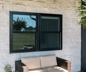 ProVia window in black